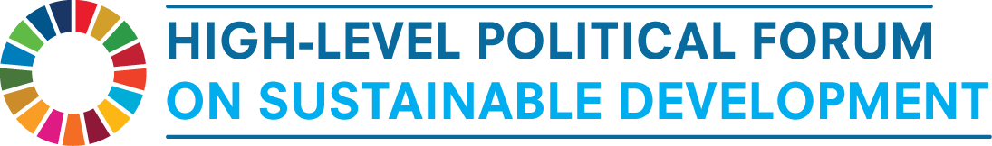 Colourful SDG wheel with wording